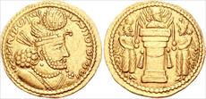 تحقیق بررسی خطوط و نقوش روی سکه های دوره ساسانی
